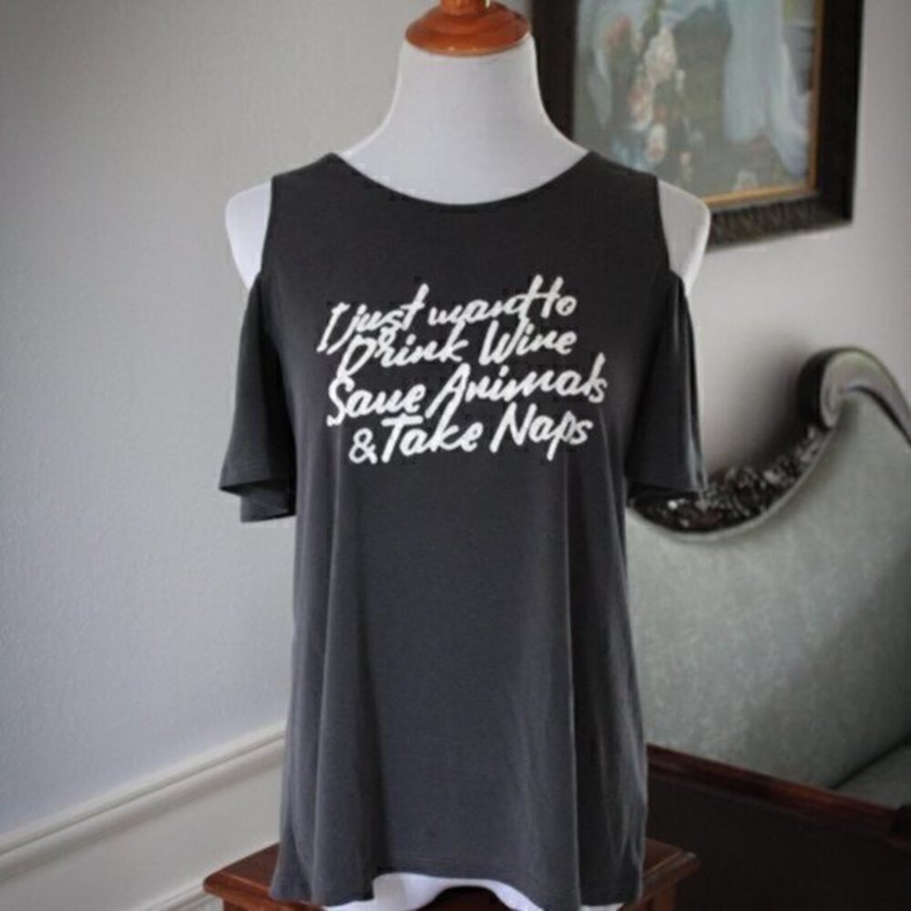 Alya top Wine, Animals and Nap shirt